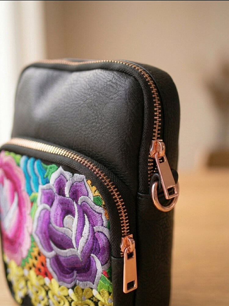 Crossbody negro cuerina 1.1