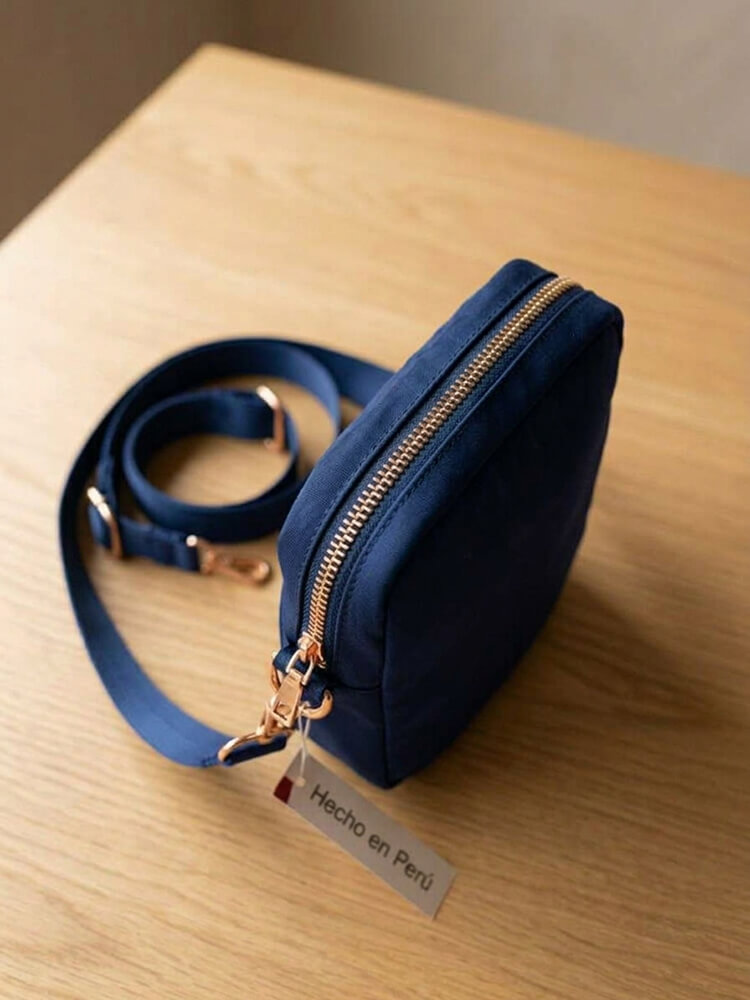 crossbody azul lona 11